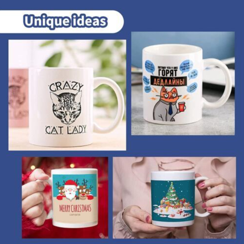 HTVRONT Sublimation Mugs Blank - Sublimation Mug White ulasan dan harga