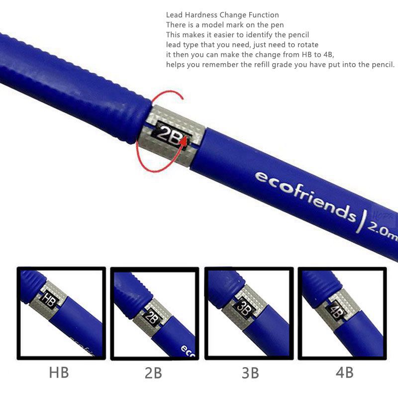2.0mm Mechanical Pencil Set 2B - Staedtler Pencil Lumocolor ulasan dan harga