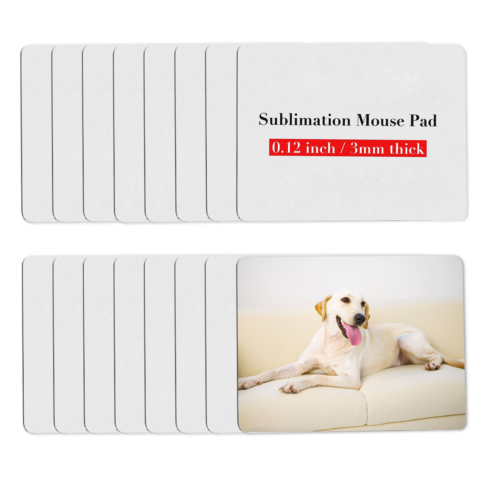 8pcs Sublimation Mouse Pad Bla - Mouse Pad Blank Sublimation ulasan dan harga