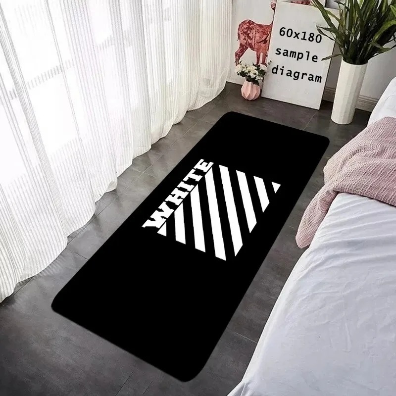 Door Mat Interior Bedside Foot - Puzzle Blank White ulasan dan harga