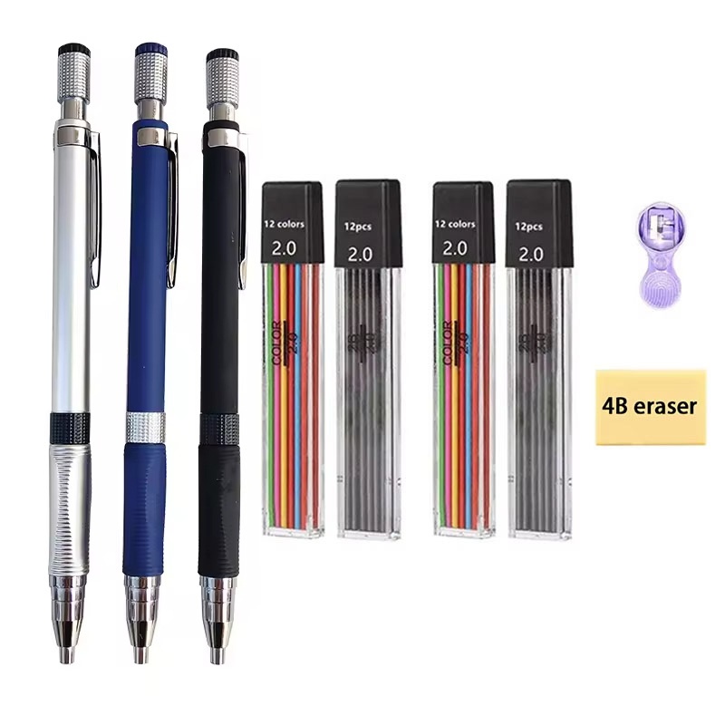 2.0mm Mechanical Pencil Set Wi - Staedtler Pencil Lumocolor ulasan dan harga