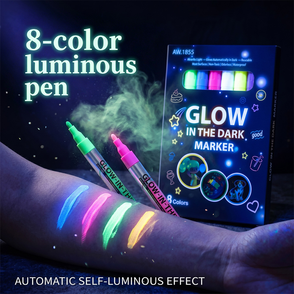 8 Colors Fluorescent Luminous  - Copic Marker Sketch ulasan dan harga