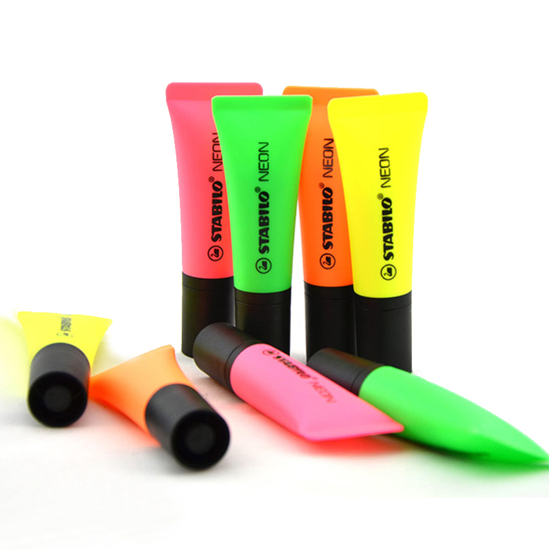 5Pcs STABILO Highlighter 72 NE - Stabilo Marker Boss ulasan dan harga