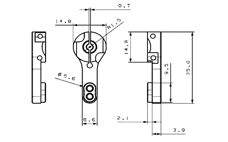 NEEBRC 25T RC Servo Horn Alumi - Metal Photo Panel ulasan dan harga